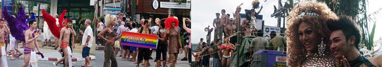 Phuket Gay Pride Festival Gallery Pictures - Boys at gay Parade