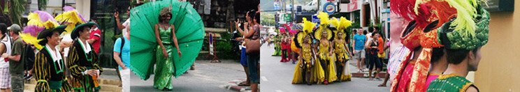 Phuket Gay Pride Festival Gallery Pictures - Drag Queens and Thai costumes