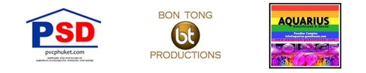 Phuket Pride Sponsors