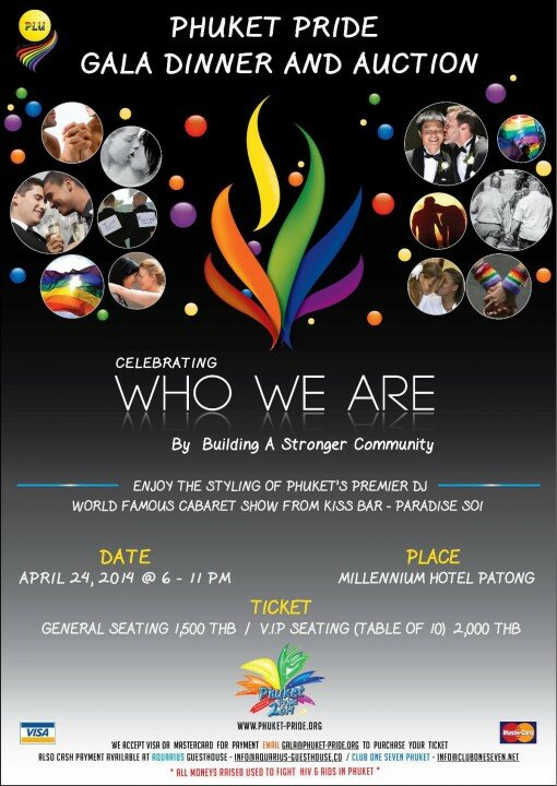 Phuket Gay Pride Gala Dinner